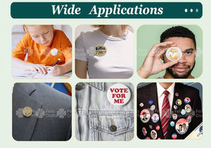 Máquina para hacer imanes de nevera con foto cuadrada de metal, máquina para hacer insignias con botones cuadrados - Product Image 6