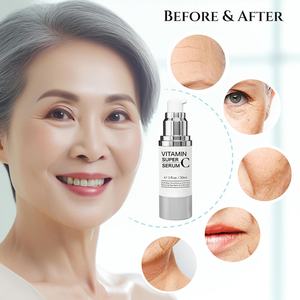 Suero de Vitamina C Super Concentrado de Marca Privada OEM para Reafirmar, Antienvejecimiento, con Péptidos y Niacinamida, Eficaz para Reducir Manchas de la Edad y Arrugas - Product Image 6