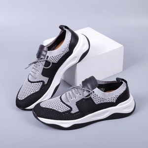 Chaussures de sport décontractées haut de gamme pour hommes, confortables, respirantes, basses, en maille, idéales pour le printemps-été et le bureau - Product Image 4