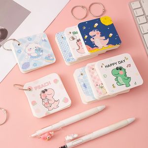 Cartoon <b>Memo</b> <b>Pads</b> With Snap On Design Loose Leaf Notepad For Students - Product Image 1