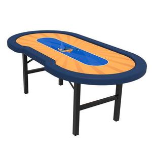 YH Casino Texas Sử Dụng 5Cm Thép Không Gỉ Chân Deluxe Có Thể Gập Lại Cờ Bạc Poker Bảng - Product Image 2