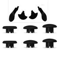 Lot de 10 pièces de rechange pour manette PS5 Dualsense EDGE : capuchons de joystick et extracteur de boutons arrière