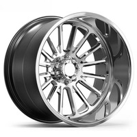 Jantes Duaxen Forgealloy Deep Dish pour Ford GTR Dodge F250 C10 F150 Pick-up 20x12/14 22x10/12/14 24x10/12/14/16 26x12/14/16 pouces