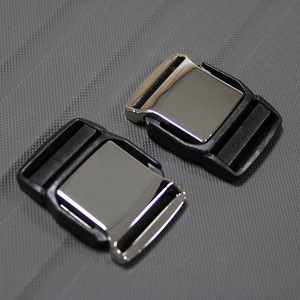 Hebilla semimetálica de 25 mm de aleación para correa de perro, accesorio duradero para mascotas, para mochilas - Product Image 1