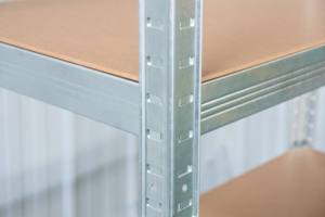 Heavy-Duty Cantilevered Metal <strong>Shelving</strong> for Industrial Storage Iron and <strong>Steel</strong> Gondola <strong>Shelves</strong> for <strong>Warehouses</strong> and Supermarkets - Product Image 4