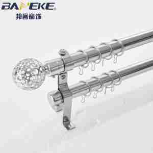 <span class=keywords><strong>Tringle</strong></span> à <span class=keywords><strong>rideau</strong></span> télescopique moderne en alliage d'aluminium doré réglable de <span class=keywords><strong>3</strong></span> mètres, double tête, résistante à la rouille, avec accessoires - Product Image 5