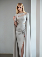 2024 élégante robe de mariée perlée avec nouveau style bohème pour les femmes mariées et les fêtes
