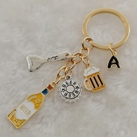 Porte-clés à insertion de chariot en métal, accessoires multiples, mignon, pour caddie, jeton