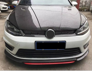 Grille de voiture en fibre de carbone véritable haute performance, pièces de modification de l'extérieur de la voiture, adaptées à Volkswagen <span class=keywords><strong>Golf</strong></span> 7 - Product Image 3