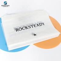 Sac en plastique biodégradable à fermeture éclair, personnalisé, en PLA, PBAT, PHAS, à base d'amidon, de bagasse et d'algues marines, pour l'emballage de vêtements