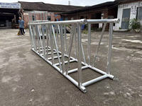 Structure de scène en aluminium 620x900mm, treillis carré de haute qualité, treillis à 4 points pour événements, concerts, spectacles DJ