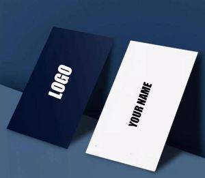 นามบัตรคุณภาพสูงแบบกำหนดเอง ออกแบบโลโก้ส่วนตัว จัดทำรวดเร็ว ของขวัญส่งเสริมการขาย มีบริการสั่งทำจำนวนมาก - Product Image 2