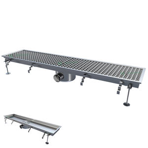 Canalones de Drenaje Industriales Higiénicos de Acero Inoxidable, Sistema de Drenaje Lineal para Almacenes de Procesamiento de Alimentos y Talleres - Product Image 3