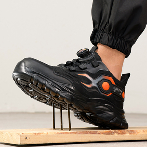 รองเท้าบูทนิรภัยหัวเหล็กสำหรับผู้ชาย สำหรับงานก่อสร้าง - Product Image 2