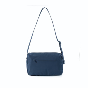 Sac bandoulière unisexe imperméable à carreaux avec fermeture éclair, deux poches avant, léger, 7L, sac messager, minimaliste, décontracté - Product Image 3