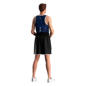 Gilet de boxe à séchage rapide conçu pour les séances intenses avec une ventilation supérieure et une coupe ajustée pour une utilisation intensive répétée - Product Image 4