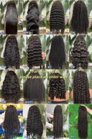 Perruque Lace Front HD 13x4 en Cheveux Vierges Brésiliens, Transparente, Pré-épilée, Sans Colle, avec Baby Hair, Ligne de Cheveux Naturelle, Anti-Chute pour Femmes