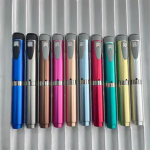 สีที่แตกต่างกัน mutil ใช้พลาสติกหรือโลหะ 3ml ตลับหมึกขวดปากกาเมจิกอัตโนมัติฉีดปากกาหัวฉีด