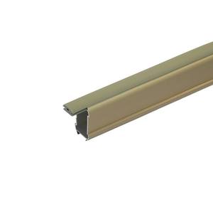 Barra de colgar ropa moderna de aleación de aluminio negra 2025 con brida silenciosa antideslizante para colgar ropa de forma eficiente en la barra transversal de lavandería - Product Image 3