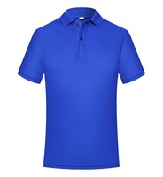 Op maat gemaakte poloshirts van polyester piqué, 100% polyester, goedkope poloshirts voor heren, korte mouwen, op voorraad, aangepast logo ontwerp, OEM