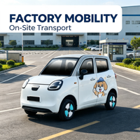 Vehículo Eléctrico Mini de 4 Plazas para Adultos, de Baja Velocidad, con Controles Inteligentes, para Ciudad