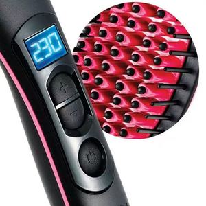 Brosse lissante chauffante à prix d'usine, peigne chauffant 450 degrés, chauffe rapide, anti-brûlure, outils de coiffage pour cheveux lisses - Product Image 5