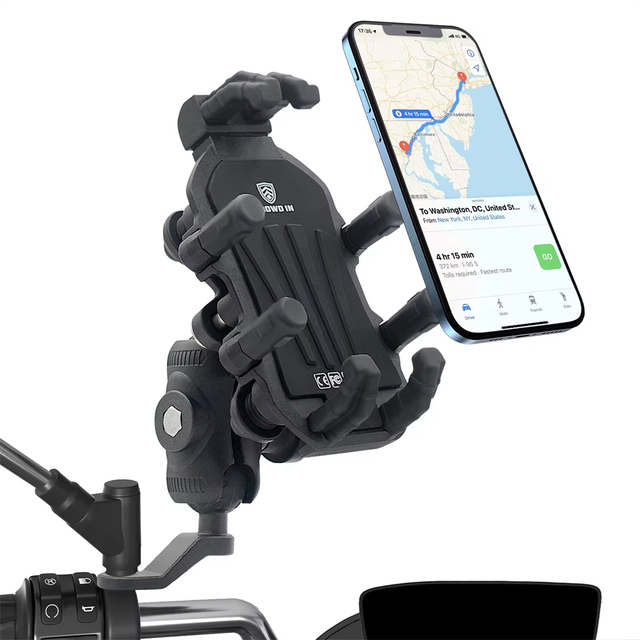 Hot Sale Newest Anti-vibration Motorcycle Bike Handlebar Cellphone Mount Motorbike Scooter Phone Holder Anti-theft