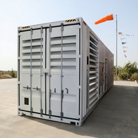 Générateur diesel conteneurisé 40HQ 1600KW 1800KW avec moteur Weichai/Cummins, triphasé 400V 50/60Hz pour l'alimentation industrielle/centre de données