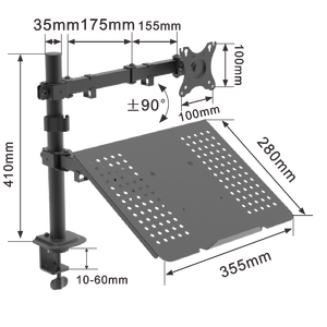 Chất lượng cao phù hợp với hầu hết 15 32 inch có thể điều chỉnh màn hình ARM, LCD <span class=keywords><strong>Monitor</strong></span> ARM với máy tính xách tay máy tính xách tay Adapter - Product Image 3