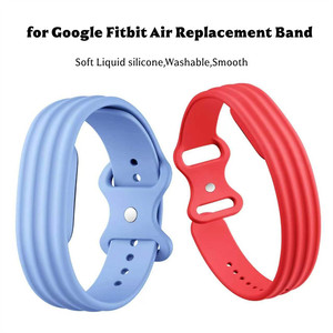 <span class=keywords><strong>Bracelet</strong></span> en silicone pour Google <span class=keywords><strong>Fitbit</strong></span> Air, <span class=keywords><strong>bracelet</strong></span> intelligent, <span class=keywords><strong>bracelet</strong></span> de <span class=keywords><strong>sport</strong></span>, adapté aux moniteurs d'activité sans écran - Product Image 3