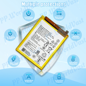 แบตเตอรี่โทรศัพท์มือถือของแท้สำหรับ Huawei Y6 Y7 2018 <span class=keywords><strong>P20</strong></span> <span class=keywords><strong>Lite</strong></span> P8 <span class=keywords><strong>Lite</strong></span> 2017 HB366481ECW แบตเตอรี่สำรอง3000mAh 3.82V - Product Image 4