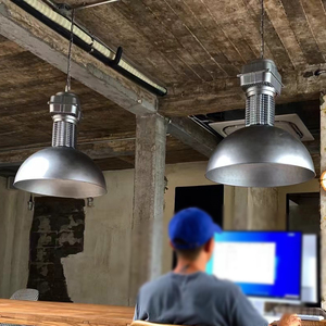Lustre en aluminium rétro de style industriel personnalité créative lampes <span class=keywords><strong>punk</strong></span> pour restaurant magasin commercial bureau décoratif - Product Image 6