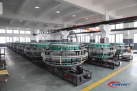 Machine de tissage circulaire à quatre navette, à tissage, économe en énergie électrique