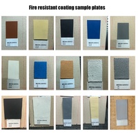 Revestimiento Ignífugo Decorativo para Interiores, Pintura Intumescente Ultrafina Resistente al Fuego para Protección de Estructuras de Acero