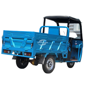 Freight Electric Three-Wheeler Open Body Agricultural Use Heavy-Duty Cargo Capacity (400kg Payload) Durable Model <b>60V</b> <b>Battery</b> - Product Image 5