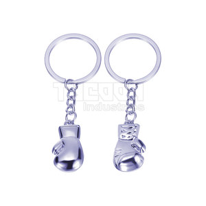 Mini guantes de boxeo personalizados a precio barato de la mejor calidad llavero de diseño Mini guante de boxeo llavero personalizado - Product Image 6