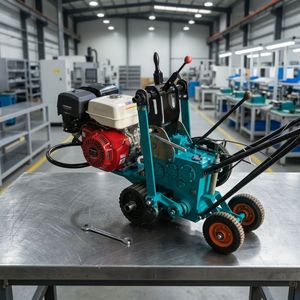 Nouveau modèle 2026 : Coupe-herbe thermique haute puissance, profondeur de coupe réglable pour la récolte du <span class=keywords><strong>gazon</strong></span> des pelouses, des terrains de golf et des terrains de sport - Product Image 5