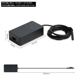 Cargador para portátil de 127W, fuente de alimentación, adaptador para ordenador portátil para Microsoft <span class=keywords><strong>Surface</strong></span> Laptop/<span class=keywords><strong>Pro</strong></span>/Go <span class=keywords><strong>Studio</strong></span> 3 <span class=keywords><strong>2</strong></span> 1 - Product Image 6