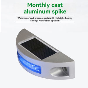 टिकाऊ परावर्तक नेतृत्व सौर 3 मीटर रोड स्टड बटन कैट आंखों विनिर्देश सौर एल्यूमीनियम रोड स्टड - Product Image 2