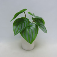 Plante Artificielle Moderne en Pot, Végétation Artificielle en Plastique Vert, Écologique, Durable, Toucher Naturel Réaliste, Marque BESCO