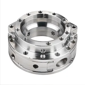 Servicios de mecanizado de precisión de 5 ejes personalizados Aluminio Latón Acero inoxidable Piezas mecanizadas Mecanizado CNC