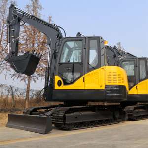 Venta al por mayor barato 5 Ton 6 Ton Excavadora grande Mini Excavadora para la venta - Product Image 1