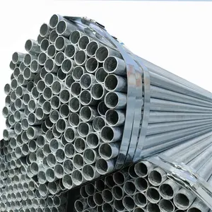 Tubo d'acciaio galvanizzato materiale da costruzione della fabbrica di Tianjin