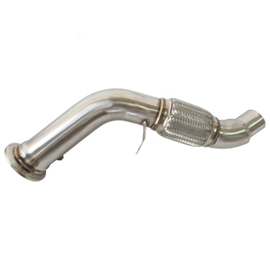 Tubo de bajada de acero inoxidable 3er E90 E91 325d 330d 5er <span class=keywords><strong>E60</strong></span> E61 <span class=keywords><strong>525d</strong></span> 530d Motor M57 - Product Image 2