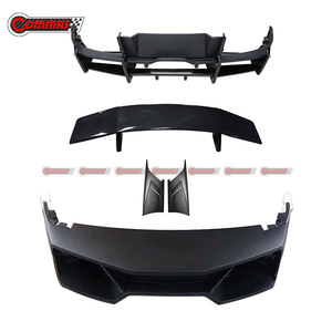 Kit de Carrocería Estilo Veils de Fibra de Carbono y Fibra de Vidrio para Lamborghini Murcielago LP640, Parachoques Delantero, Alerón Trasero - Product Image 6
