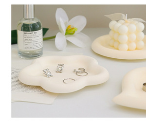 HOME - Ceramic Jewelry Tray, Decorative Trinket Dish Birthday Mother's Day Christmas <b>Gift</b> for Women - Product Image 3