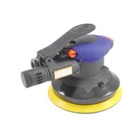 Ponceuse orbitale pneumatique pneumatique sans clé sans levier de sécurité sans vide de 5 pouces 12000 tr/min avec couvercle anti-poussière inférieur