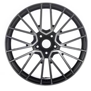 Rines Nuevos de Aleación Forjada de Cinco Radios 19x8.5J 19x9.5J de 19 Pulgadas con Acabado Negro para Mercedes Clase C - Product Image 1