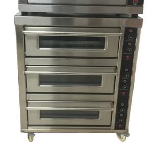 Horno eléctrico de pan para uso comercial, horno de gas con controlador de temperatura, 9 bandejas/6 meses/3 tarys - Product Image 6