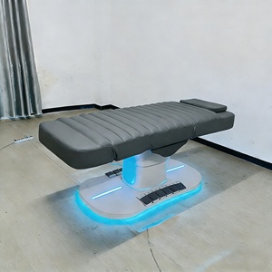 Lit de beauté électrique de haute qualité, lit de <span class=keywords><strong>massage</strong></span> de luxe, lit de clinique esthétique, lit de traitement facial, lit de beauté multifonctionnel médical - Product Image 5